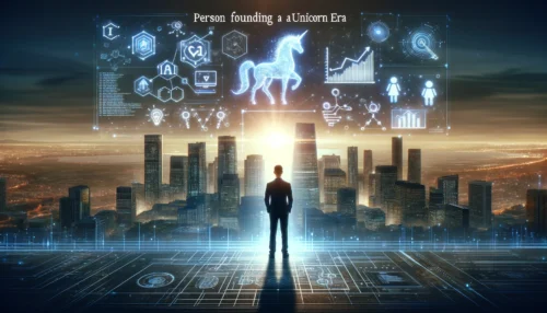 a-single-person-founding-a-unicorn-company-in-the-AI-era-by-DALL·E-2024-02-07