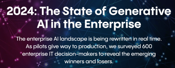 The State of Generative AI in the Enterprise in 2024 by Menlo Ventures